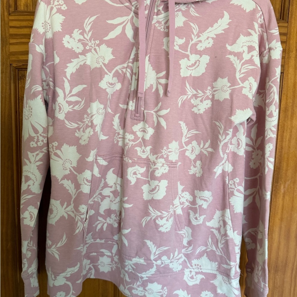 Croft & Barrow Pink Floral Sweater